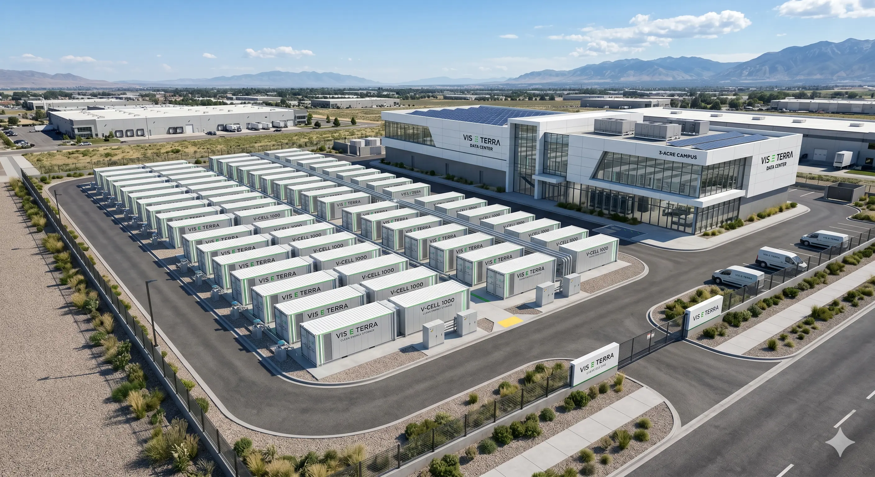 Vis e Terra 3-acre modular data center power campus